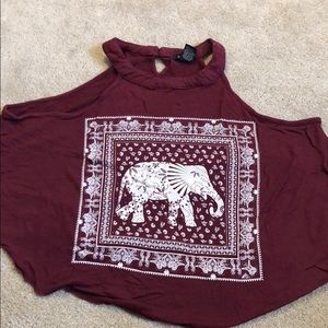 elephant tank top from Rue 21